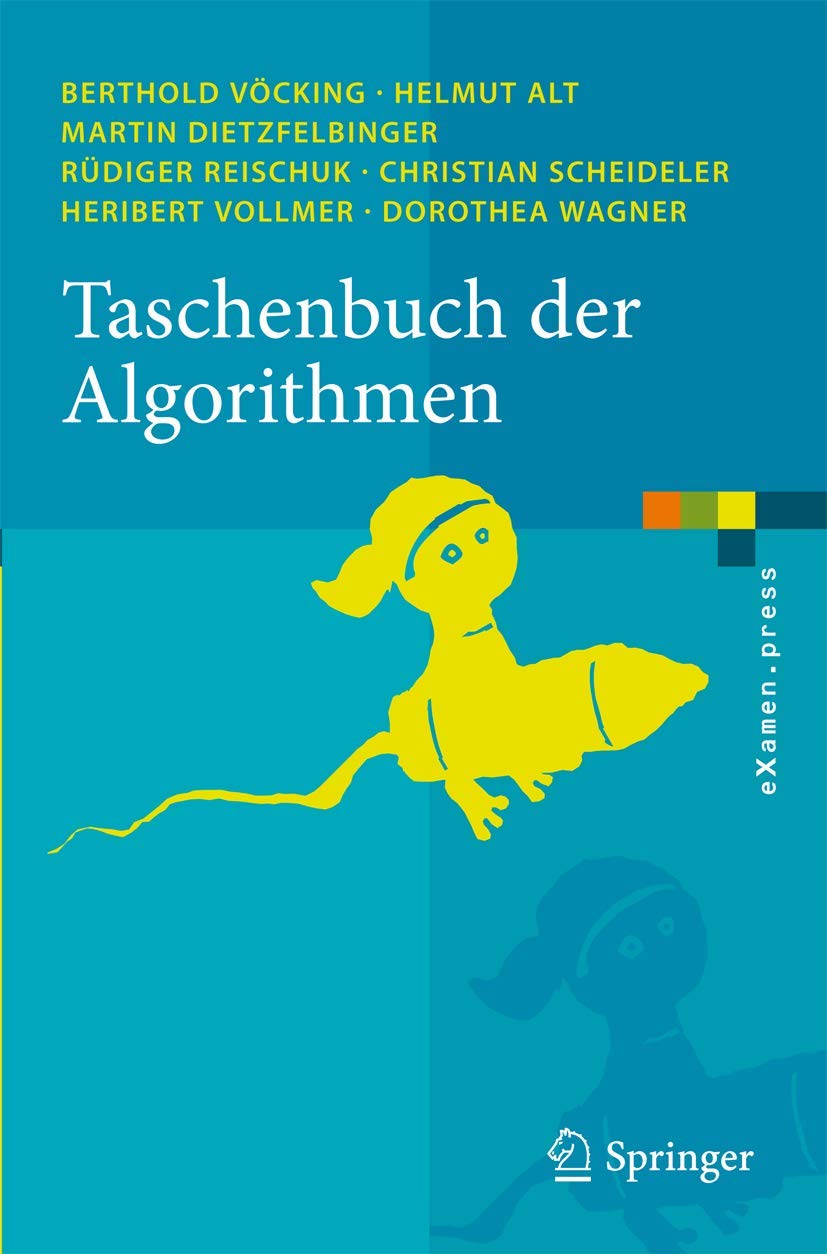 Buy Taschenbuch der Algorithmen by Berthold Vöcking | Springer | German Hardcover | Algorithms Book for Students & Enthusiasts — BookShops.in