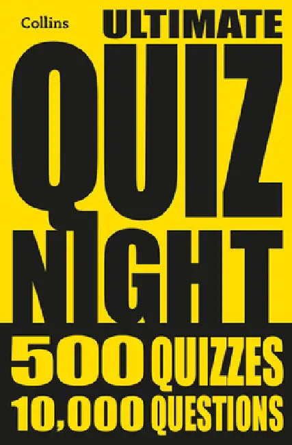 Buy Collins Ultimate Quiz Night (English, Collins Puzzles) — BookShops.in