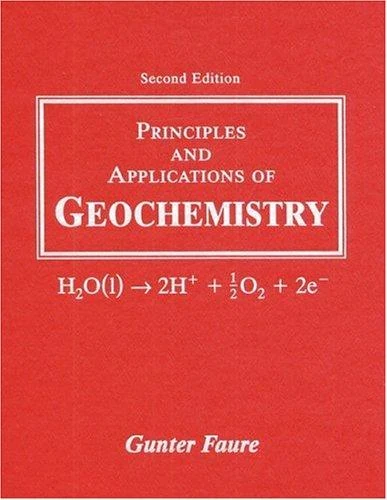 Buy Principles and Applications of Geochemistry (English, Gunter Faure) — BookShops.in