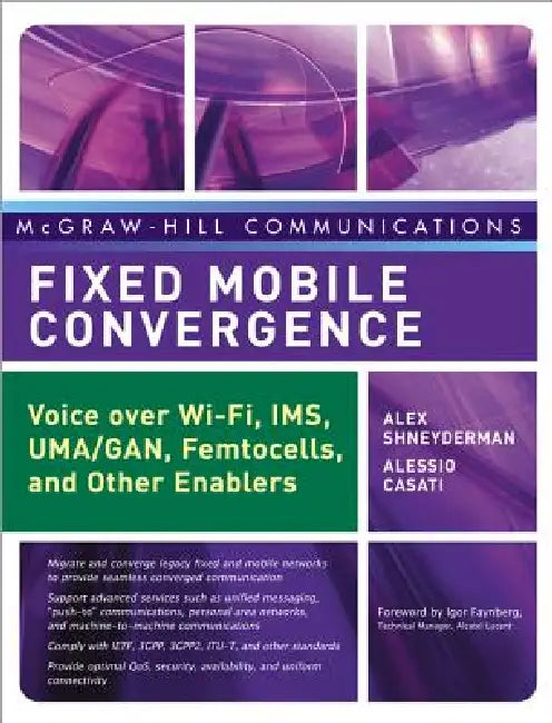 Buy Fixed Mobile Convergence (English, Alex Shneyderman | Alessio Casati) — BookShops.in