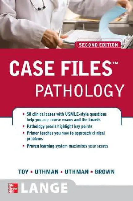 Buy Case Files Pathology, Second Edition | by Eugene C. Toy | Margaret O. Uthman | Edward Uthman | McGraw Hill / Medical | by Eugene C. Toy | Margaret O. Uthman | Edward Uthman | McGraw Hill / Medical | by Eugene C. Toy | Margaret O. Uthman | Edward Uthman | McGraw Hill / Medical | by Eugene C. Toy | Margaret O. Uthman | Edward Uthman | McGraw Hill / Medical | by Eugene C. Toy | Margaret O. Uthman | Edward Uthman | McGraw Hill / Medical | by Eugene C. Toy | Margaret O. Uthman | Edward Uthman | McGra — BookShops.in