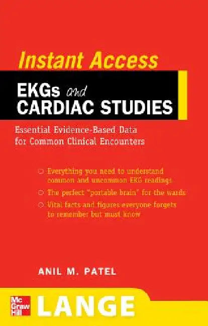 Buy Lange Instant Access EKGs and Cardiac Studies (English, Anil Patel) — BookShops.in