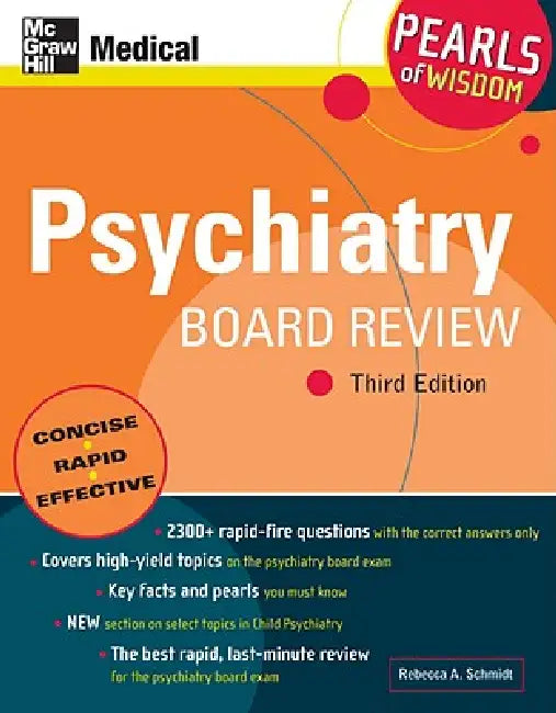 Buy Psychiatry Board Review | by Rebecca A. Schmidt | McGraw Hill / Medical | by Rebecca A. Schmidt | McGraw Hill / Medical | by Rebecca A. Schmidt | McGraw Hill / Medical | by Rebecca A. Schmidt | McGraw Hill / Medical | by Rebecca A. Schmidt | McGraw Hill / Medical | by Rebecca A. Schmidt | McGraw Hill / Medical | by Rebecca A. Schmidt | McGraw Hill / Medical | by Rebecca A. Schmidt | McGraw Hill / Medical | by Rebecca A. Schmidt | McGraw Hill / Medical | by Rebecca A. Schmidt | McGraw Hill / Medi — BookShops.in