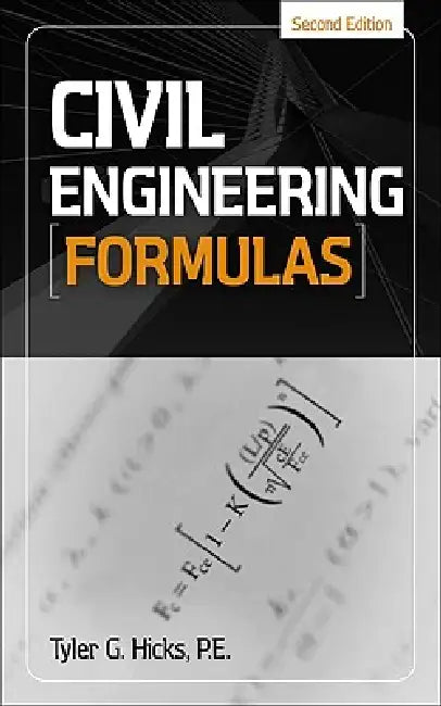 Buy Civil Engineering Formulas (English, Tyler G. Hicks) โ BookShops.in