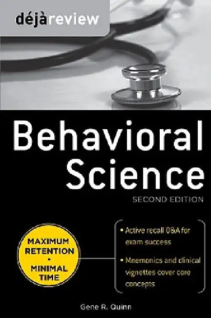 Buy Deja Review Behavioral Science (English, Gene R. Quinn) — BookShops.in