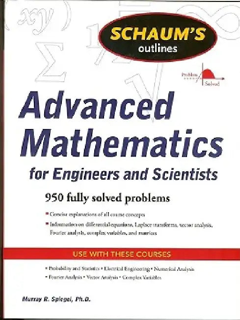 Buy Schaums Advnc Math Engnrs (English, Murray R. Spiegel) — BookShops.in