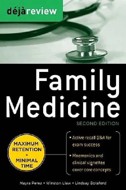 Buy Deja Review Family Medicine (English, Mayra Perez | Winston Liaw | Lindsay K. Botsford) โ BookShops.in