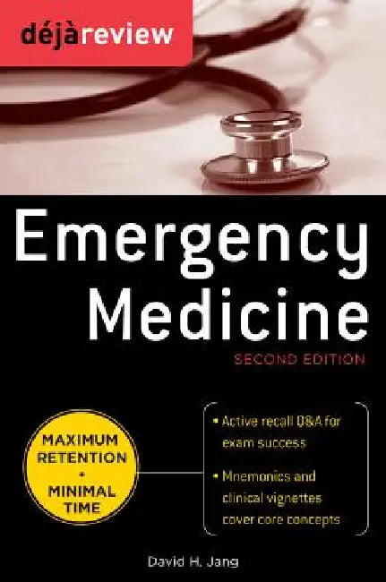 Buy Deja Review: Emergency Medicine by David Jang, McGraw-Hill, English, Paperback, 2nd Edition, 2011 — BookShops.in