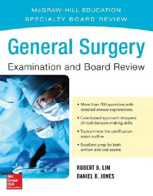 Buy General Surgery Examination and Board Review | by Robert Lim | Daniel Jones | McGraw Hill / Medical | by Robert Lim | Daniel Jones | McGraw Hill / Medical | by Robert Lim | Daniel Jones | McGraw Hill / Medical | by Robert Lim | Daniel Jones | McGraw Hill / Medical | by Robert Lim | Daniel Jones | McGraw Hill / Medical | by Robert Lim | Daniel Jones | McGraw Hill / Medical | by Robert Lim | Daniel Jones | McGraw Hill / Medical | by Robert Lim | Daniel Jones | McGraw Hill / Medical | by Robert Lim โ BookShops.in