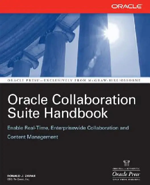 Buy Oracle Collaboration Suite Handbook (English, Ronald J. Zapar) โ BookShops.in