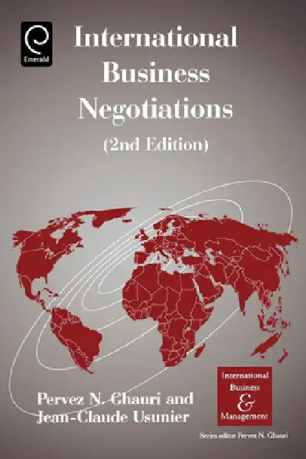 Buy International Business Negotiations (English, Pervez N. Ghauri | Jean-Claude Usunier) — BookShops.in