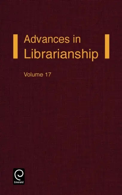 Buy Advances in Librarianship (English, Irene P. Godden) — BookShops.in