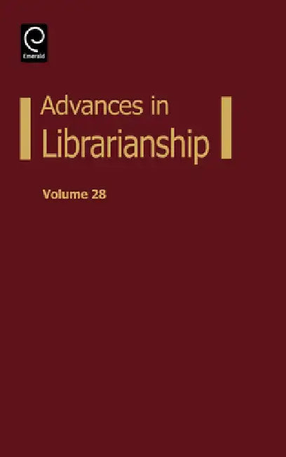 Buy Advances in Librarianship (English, Danuta a. Nitecki) — BookShops.in