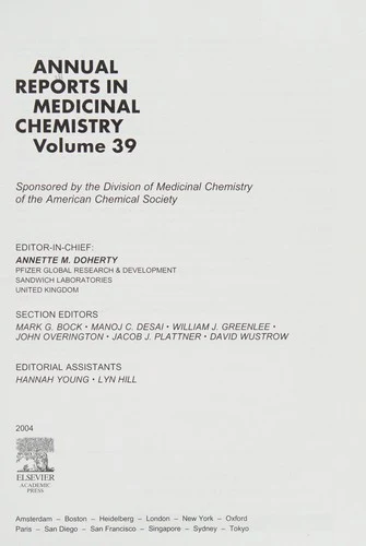 Buy Annual Reports in Medicinal Chemistry (English, Annette Doherty) — BookShops.in