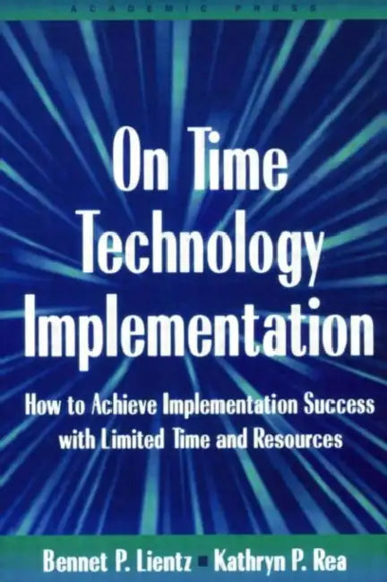 Buy On Time Technology Implementation (English, Lientz Bennet) — BookShops.in