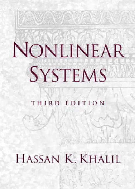 Buy Nonlinear Systems (English, Hassan Khalil) — BookShops.in