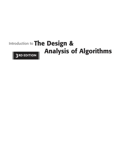 Buy Introduction to the Design and Analysis of Algorithms (English, Anany Levitin) — BookShops.in