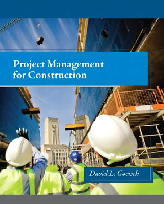 Buy Project Management for Construction (English, David Goetsch) — BookShops.in