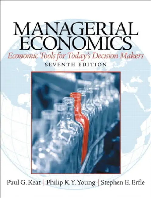 Buy Managerial Economics (English, Paul Keat | Philip Young | Steve Erfle) — BookShops.in