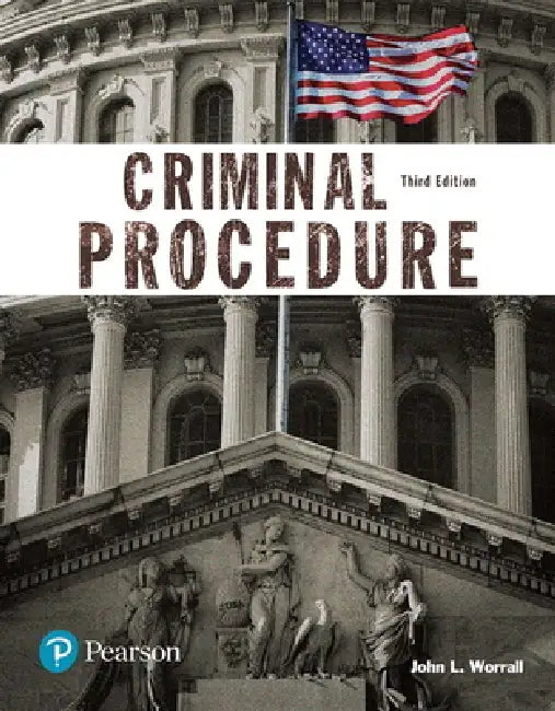 Buy Criminal Procedure (Justice Series) (English, John Worrall) — BookShops.in