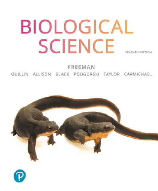 Buy Biological Science (English, Scott Freeman | Kim Quillin | Lizabeth Allison) — BookShops.in