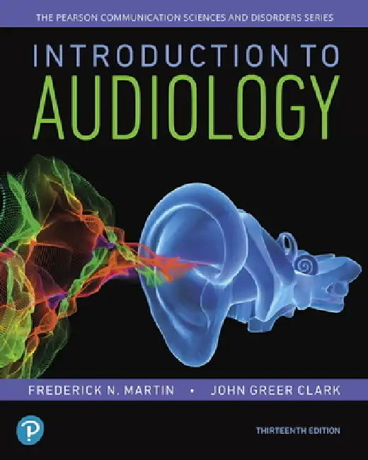 Buy Introduction to Audiology (English, Frederick Martin | John Clark) — BookShops.in