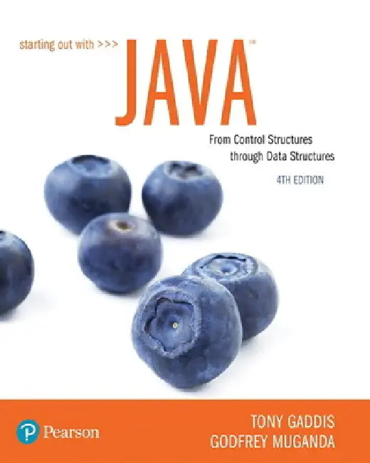 Starting Out With Java by Tony Gaddis – Comprehensive Java Programming Textbook view 2