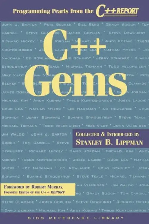 C++ Gems: Programming Pearls from The C++ Report by Stan Lippman view 4