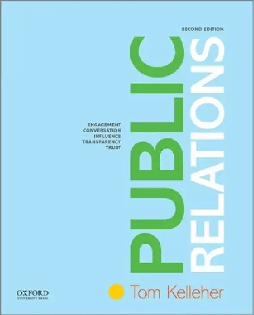 Buy Public Relations (English, Tom Kelleher) — BookShops.in