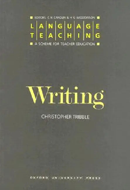 Buy Writing (English, Christopher Tribble) — BookShops.in