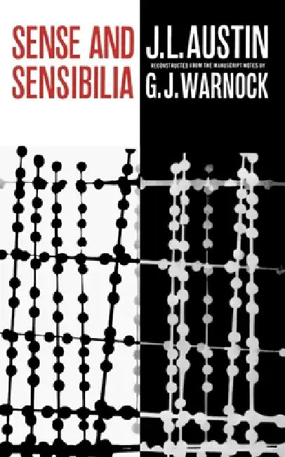 Buy Sense and Sensibilia (English, J. L. Austin | G. J. Warnock) — BookShops.in