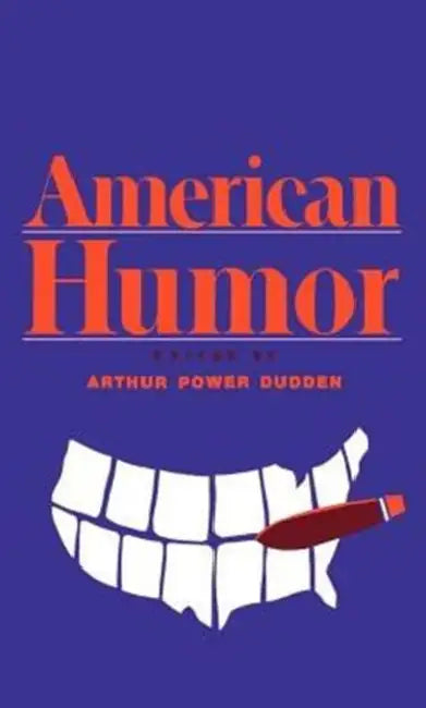 Buy American Humor (English, Arthur Power Dudden) — BookShops.in