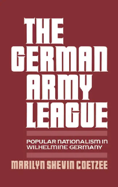 Buy German Army League (English, Marilyn Shevin Coetzee) — BookShops.in