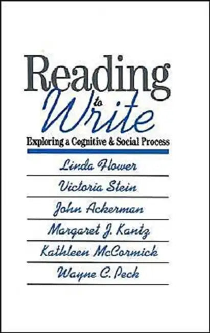 Buy Reading-To-Write (English, Linda Flower | John Ackerman | Wayne C. Peck) — BookShops.in