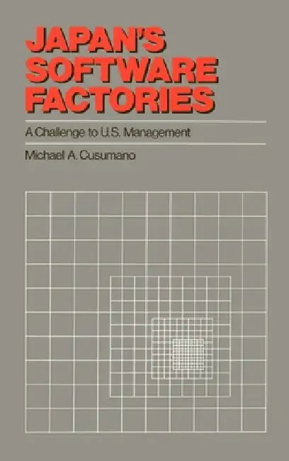 Buy Japan's Software Factories (English, Michael A. Cusumano) — BookShops.in
