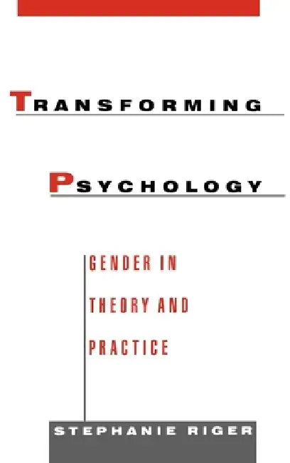 Buy Transforming Psychology (English, Stephanie Riger) — BookShops.in