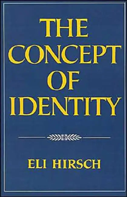 Buy The Concept of Identity (English, Eli Hirsch) — BookShops.in
