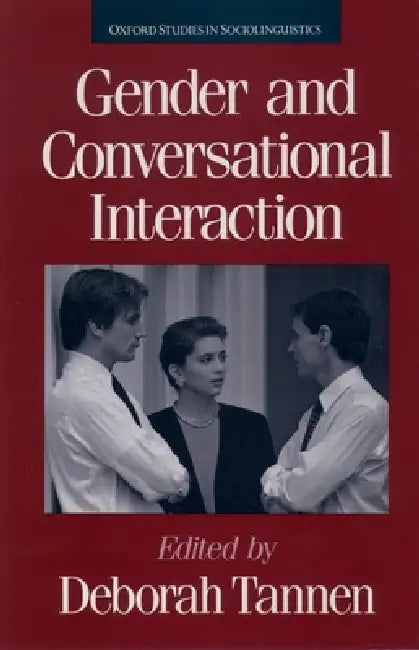 Buy Gender and Conversational Interaction (English, Deborah Tannen) โ BookShops.in