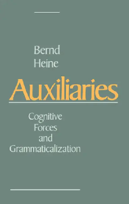Buy Auxiliaries (English, Bernd Heine) — BookShops.in