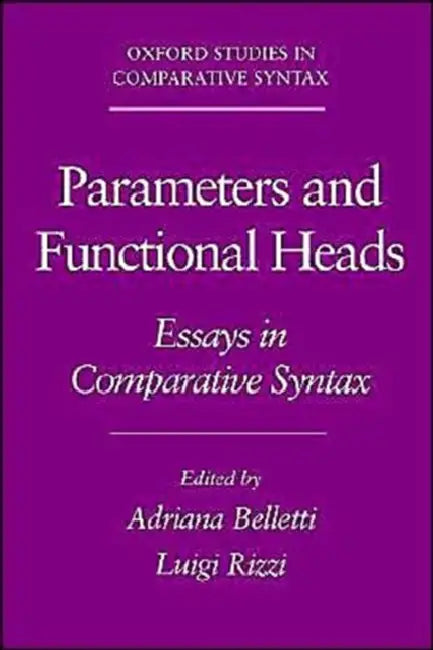 Buy Parameters and Functional Heads (English, Rizzi Belletti | Adriana Belletti | Luigi Rizzi) — BookShops.in