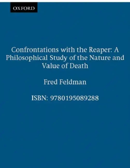 Buy Confrontations with the Reaper (English, Fred Feldman) — BookShops.in