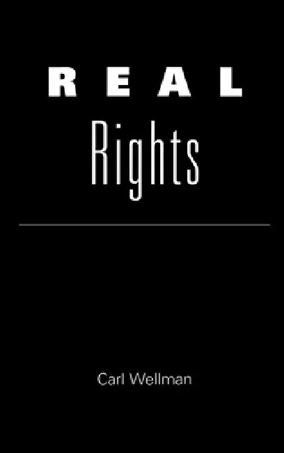 Buy Real Rights (English, Carl Wellman) — BookShops.in