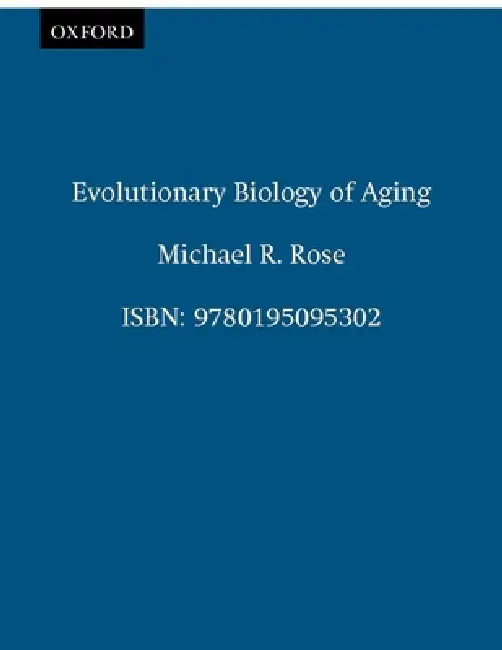 Buy Evolutionary Biology of Aging (English, Michael R. Rose) — BookShops.in