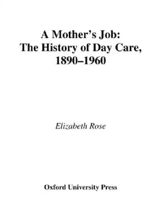 Buy A Mother's Job (English, Elizabeth Rose) — BookShops.in