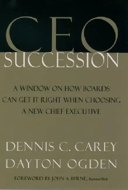 Buy CEO Succession (English, Dennis C. Carey | Dayton Ogden | Dayton Ogden) — BookShops.in