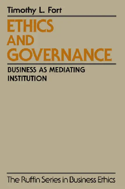 Buy Ethics and Governance (English, Timothy L. Fort) — BookShops.in