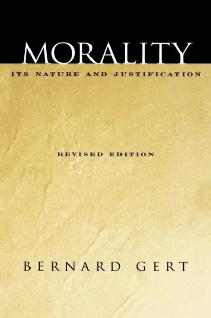 Buy Morality (English, Bernard Gert) — BookShops.in