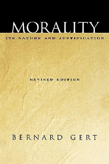 Buy Morality (English, Bernard Gert) — BookShops.in