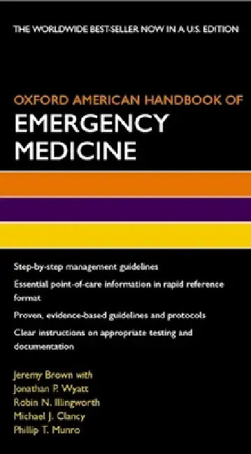 Buy Oxford American Handbook of Emergency Medicine | by Jeremy B — BookShops.in