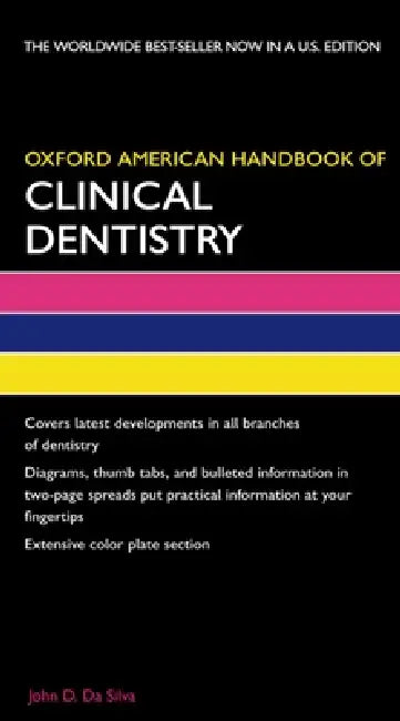 Buy Oxford American Handbook of Clinical Dentistry | by John D. — BookShops.in